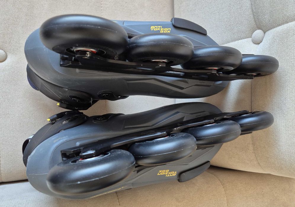 Rollerblade Twister Edge SE EU 46, 4x80/85A, Nowe FR kola i Wicked ABEC 9