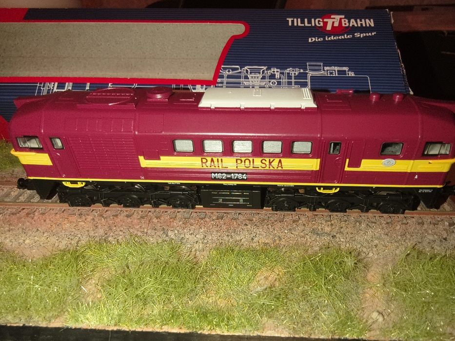 Model lokomotywa M62 PKP Tillig nr 02572