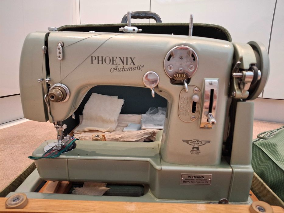 Máquina Costura Phoenix Automatic Bielefeld EST.1865