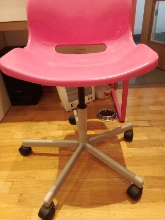 Secretaria Micke ikea 120x50 + cadeira + candeeiro