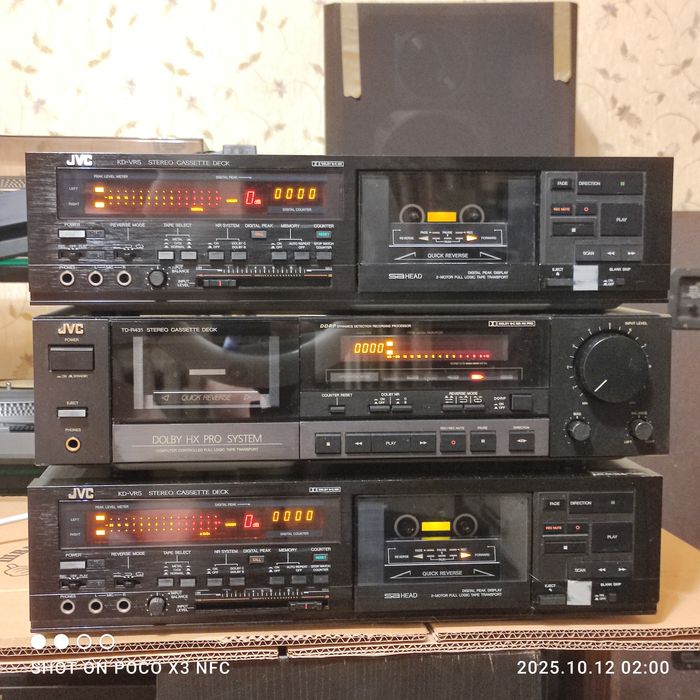 Кассетная дека JVC KD VR5G,JVC TD R431