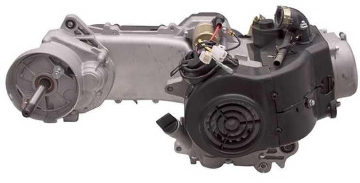 SILNIK Skuter 80 CC 4T 43 CM 12 CALI 1 AMORTYZATOR Junak Romet Barton