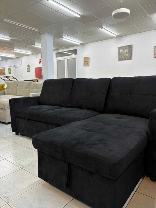 Novo sofa preto em DESCONTO