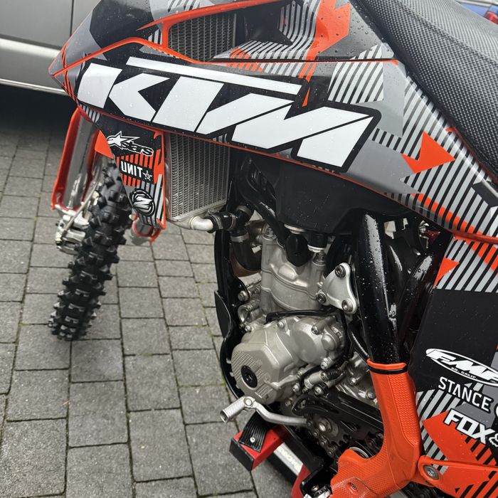 Ktm sxf 350 rozrusznik wtrysk fc 2020