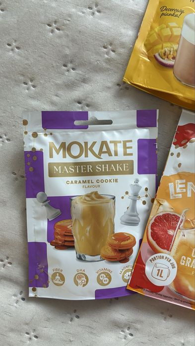 Napoje mokate - cappucino, lemoniada, master shake, kaboom shake mango szarlotka tropical exotic