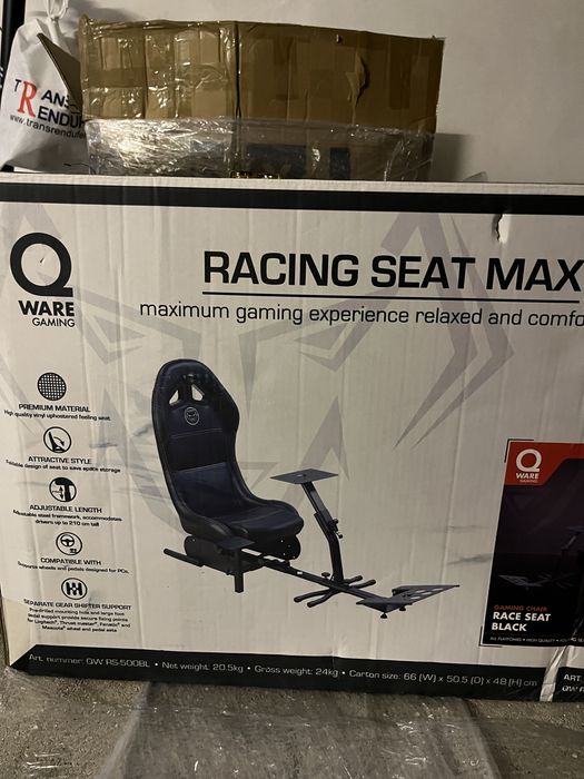 Vendo cadeira de jogo como nova