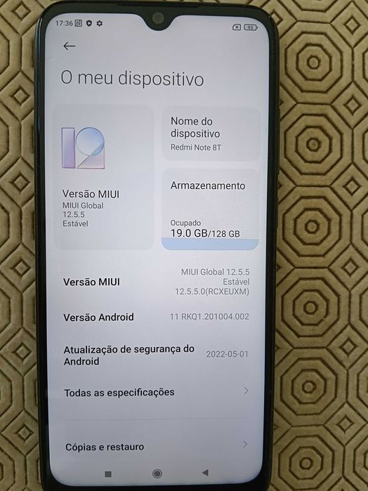 Redmi Note 8 T 128gb