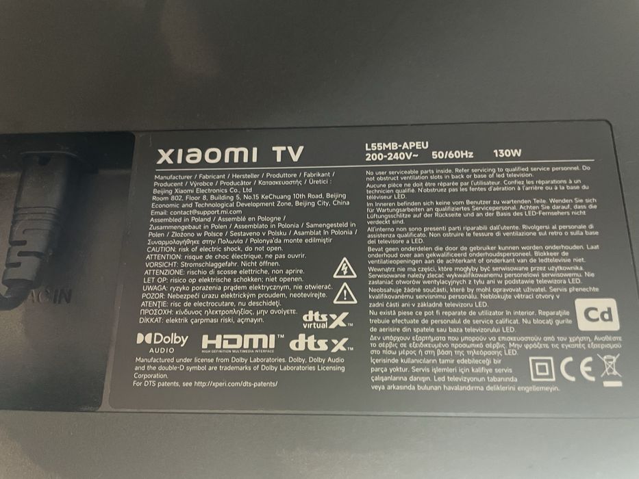 Telewizor XIAOMI A Pro 2026 55" QLED 4K Google TV