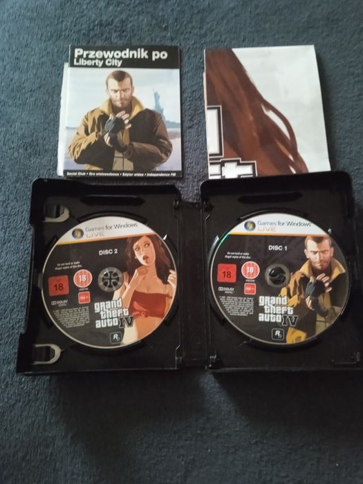 Grand Theft Auto IV Gta 4 PC PL Zestaw
