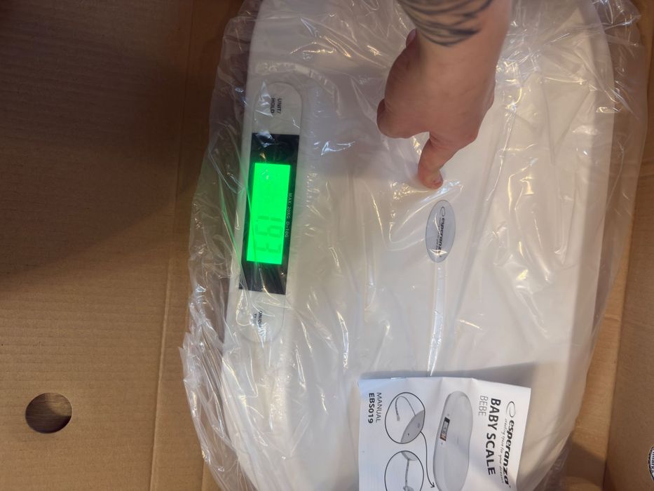 Esperanza baby scale waga z miarka niemowlaka