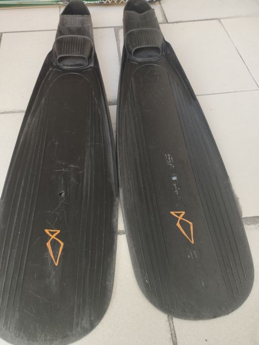 Diversão material de caça submarina