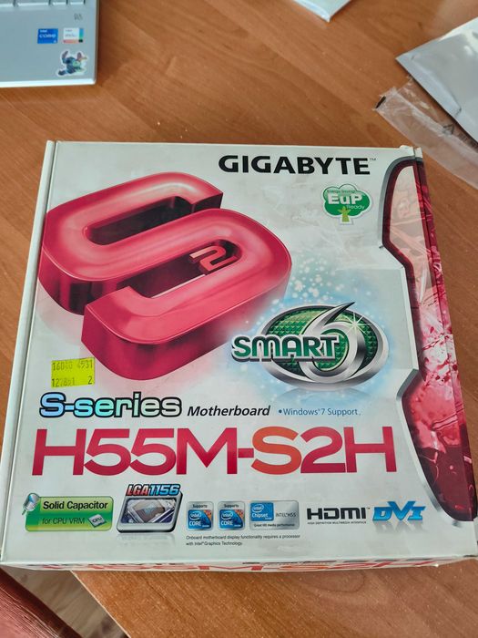 Płyta główna gigabyte GA-H55M-S2H proc. i3 530  8 GB DDR3
