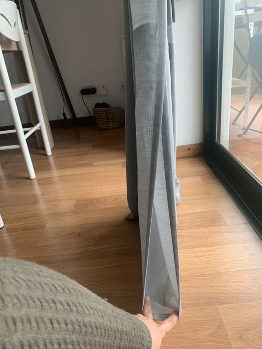Cortinados translúcidos IKEA + varão