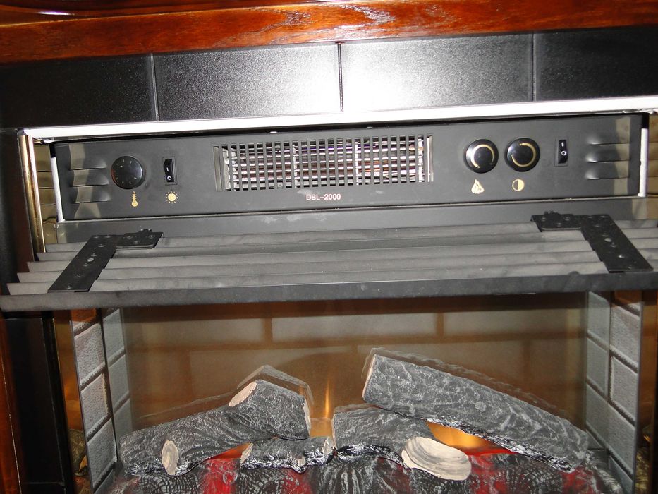 Aquecedor imitando uma lareira - Produz calor ou simplesmente faz o