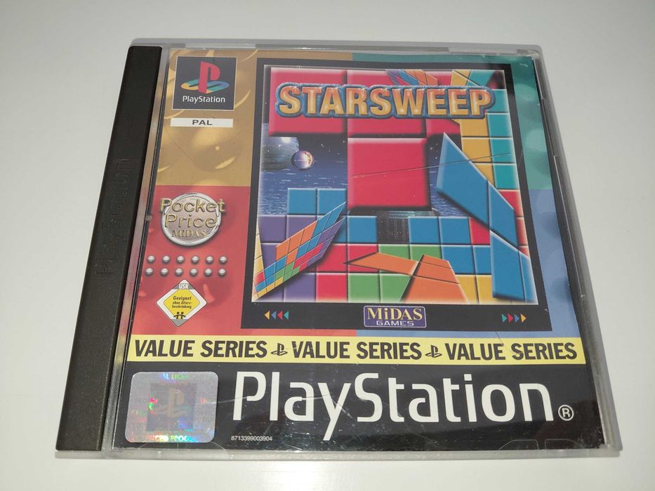 psx psone STARSWEEP komplet z instrukcją ANG logiczna jak tetris 5/6
