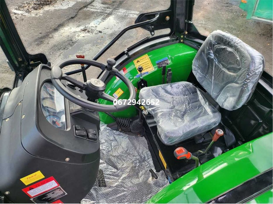 Мінітрактор з кабіною KATA KE-504 з кондиціонером доставка безкоштовна