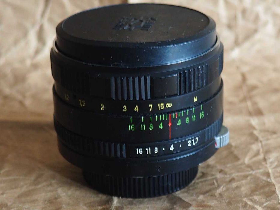 Obiektyw Zenitar-M 50mm f1.7.
