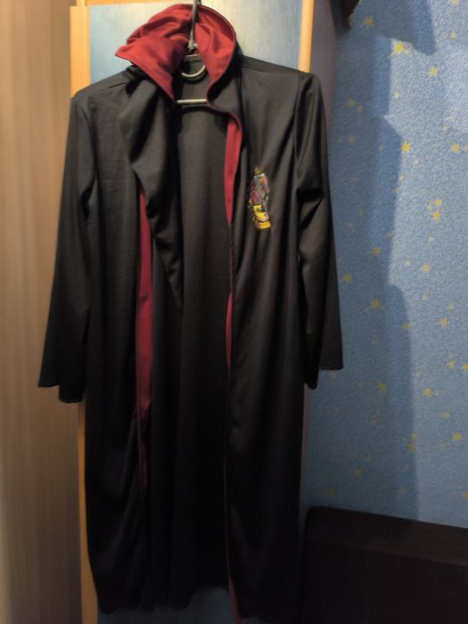 Карнавальный плащ мантия, накидка Гарри Поттера Гриффиндор от 8-10 лет