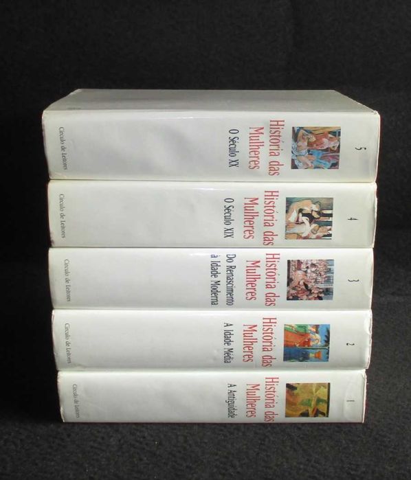Livros História das Mulheres no Ocidente 5 Volumes Completo