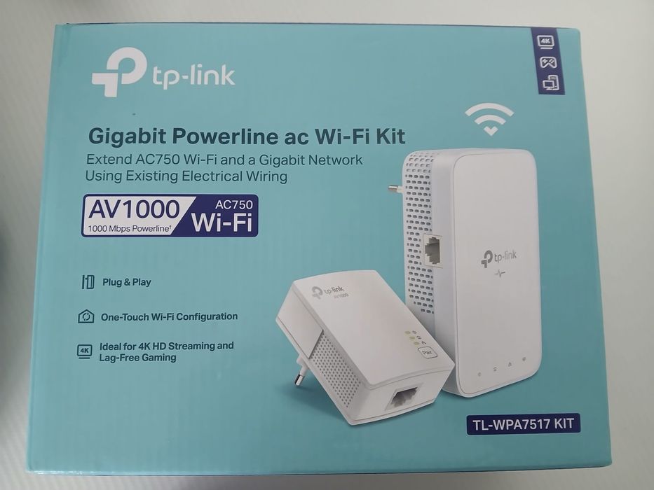 TP-Link  Gigabit Powerline ac Wi-Fi Kit (LER DESCRIÇÃO)