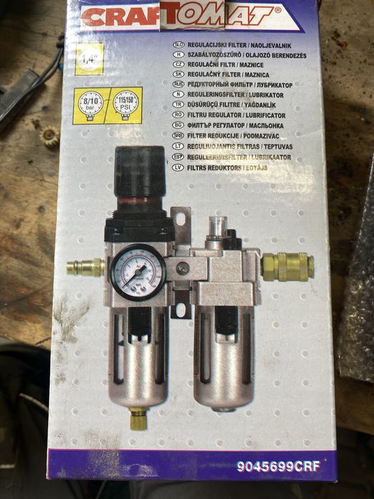 Filtr-Reduktor-Smarownica Craftomat 1/4” - Nowy!