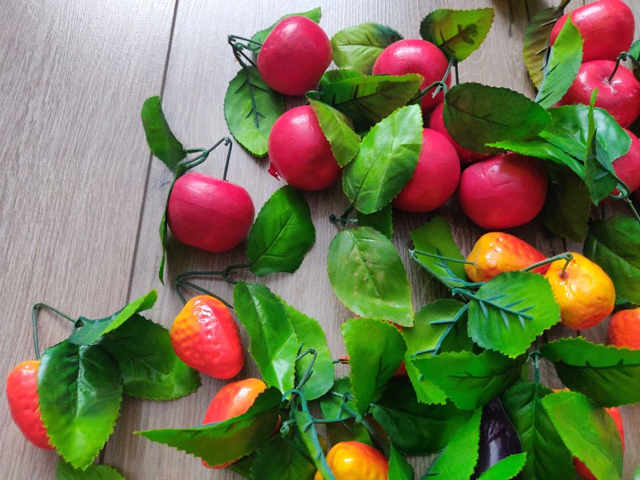 Искусственные фрукты, овощи, ягоды, муляжи - для детского сада