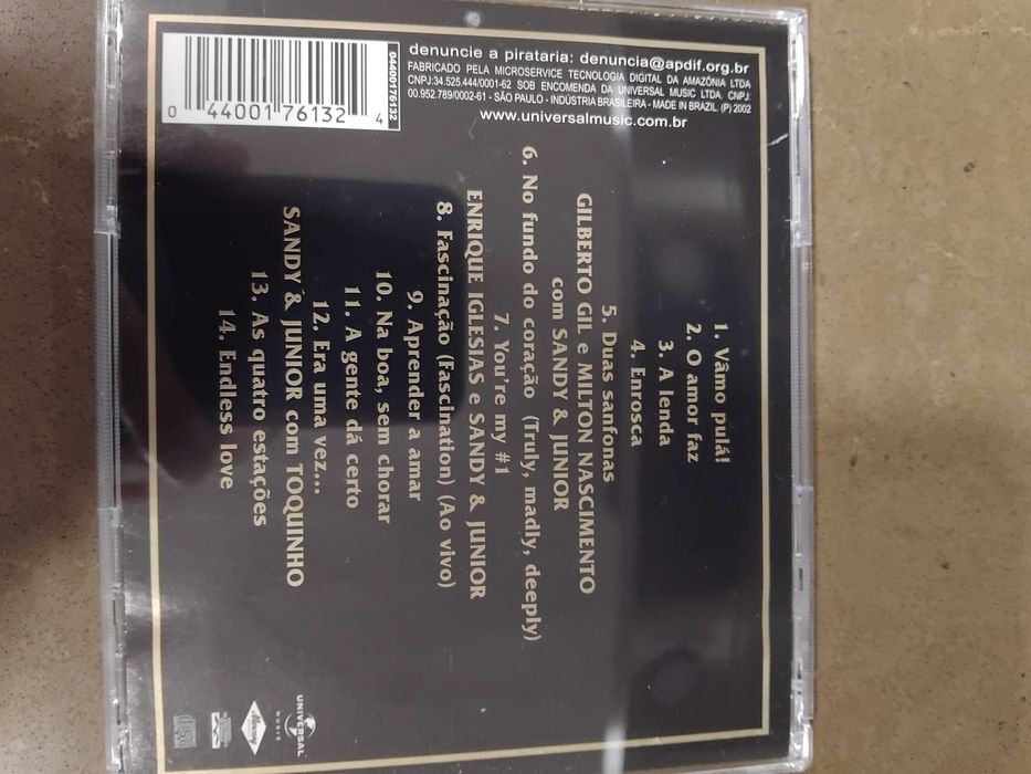 Sandy e junior  Álbum  Gold