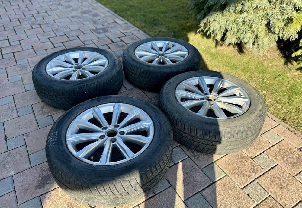 Оригінальні диски VW PASSAT B8 R17 5x112 London із зимовою резиною