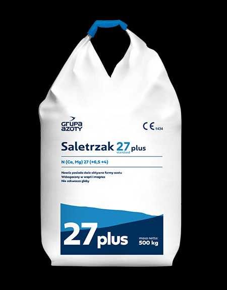 Nawóz Saletrzak 27 standard BB worek nawozy Grupa Azoty