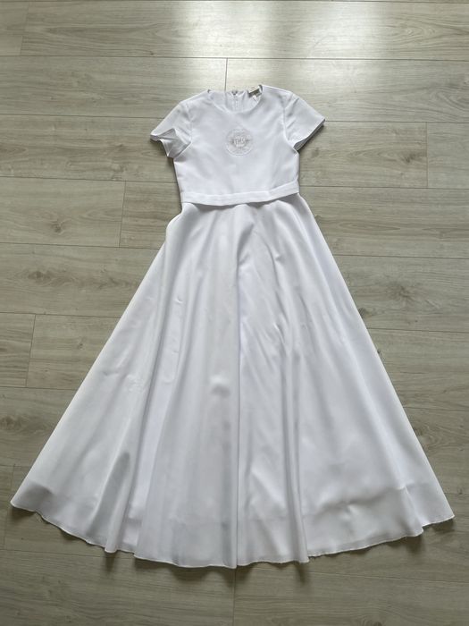 Sukienka komunijna 146/152 MK Maryla  alba na komunię sla dziewczynki