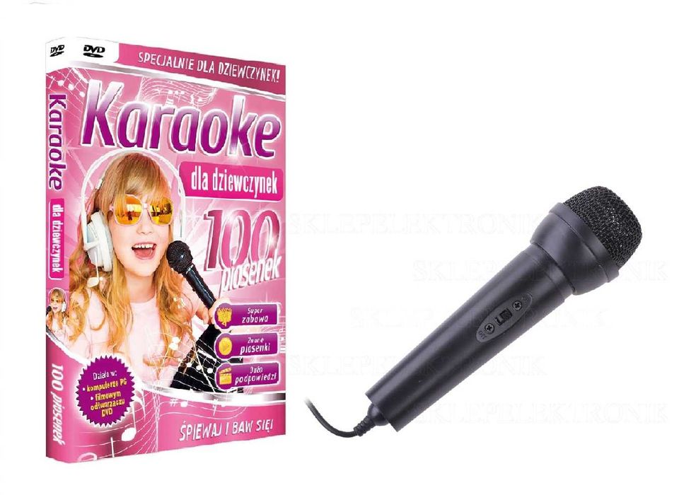 100 Piosenek Dla Dziewczynek + mikrofon