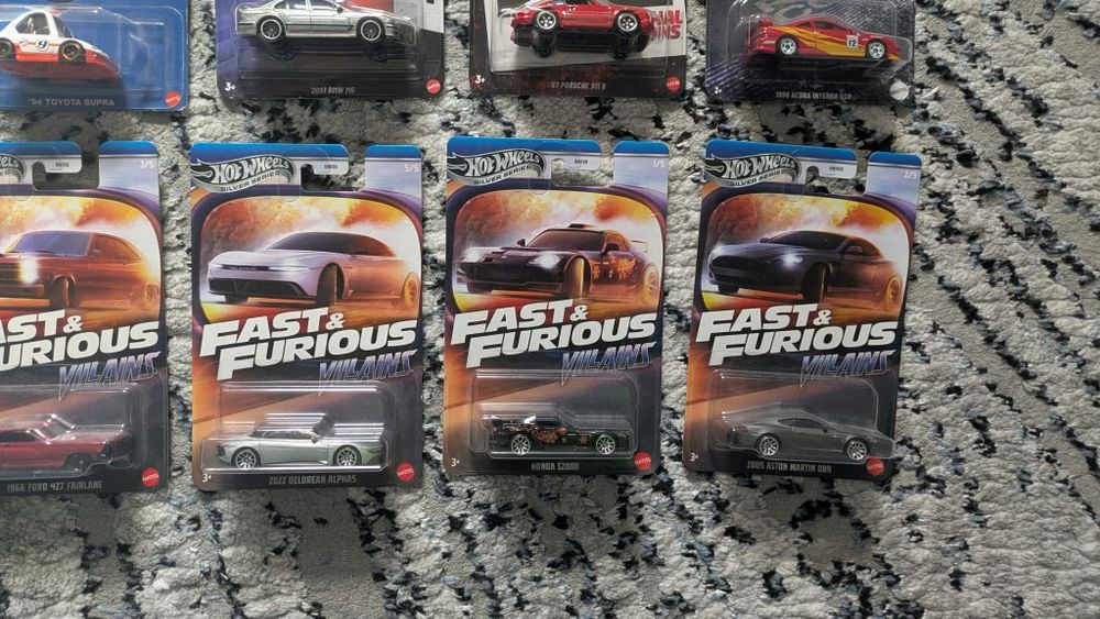 Hot Wheels silver zestaw 13szt.