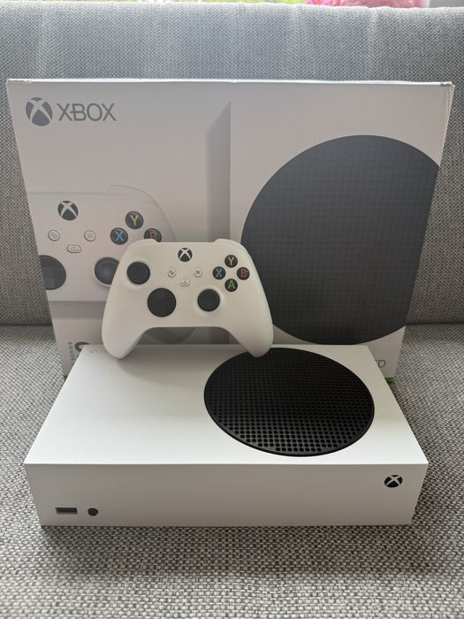 XBOX Series S BOX i nowy pad