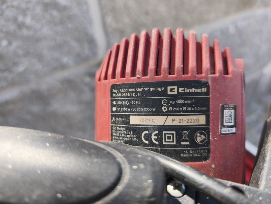 Máquina esquadria com cavalete Einhell
