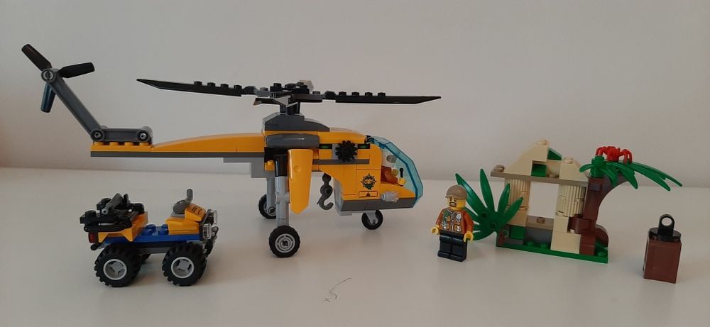 Lego city 60158 helikopter dżungla kompletny