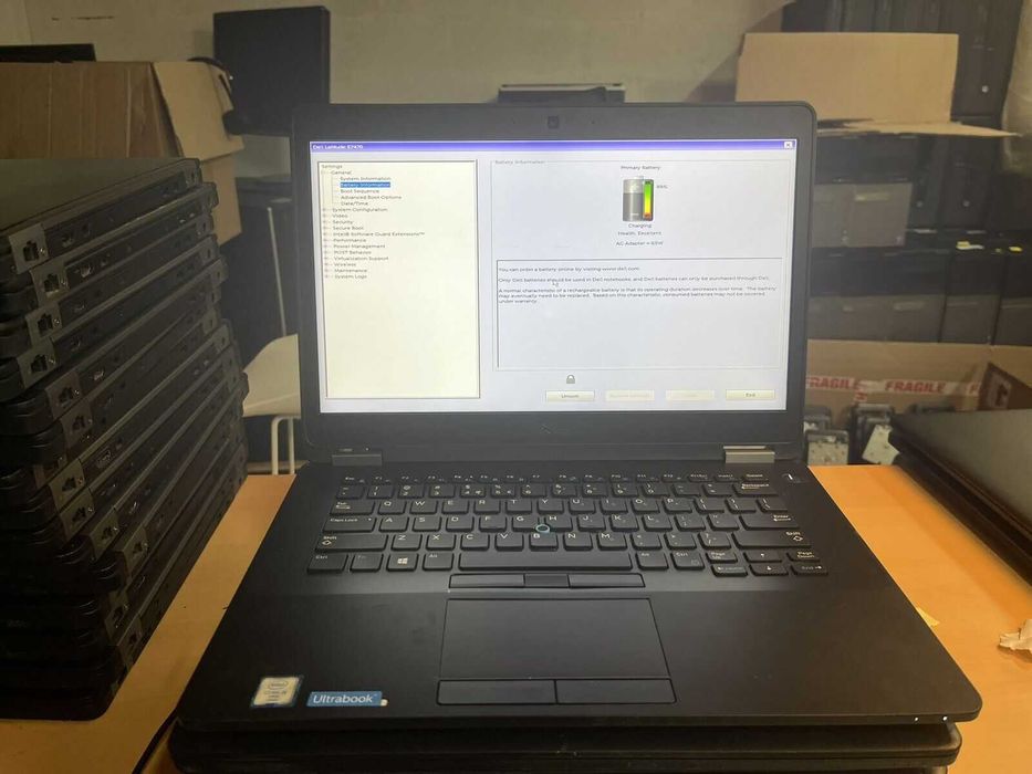 DELL Latitude E7480  e 5470 ecra 14’’ i5-6300 8Go RAM SSD 256Gb  6 Ger
