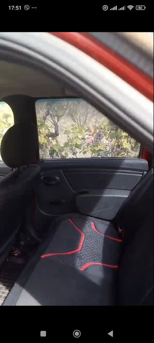 Dacia Logan 2008, 1.4, газ/бензин, червоний, кондиціонер — то