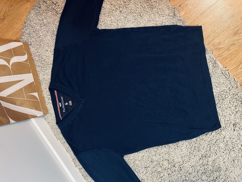 Granatowy meski sweter Ralph Lauren xxl zmechacenie