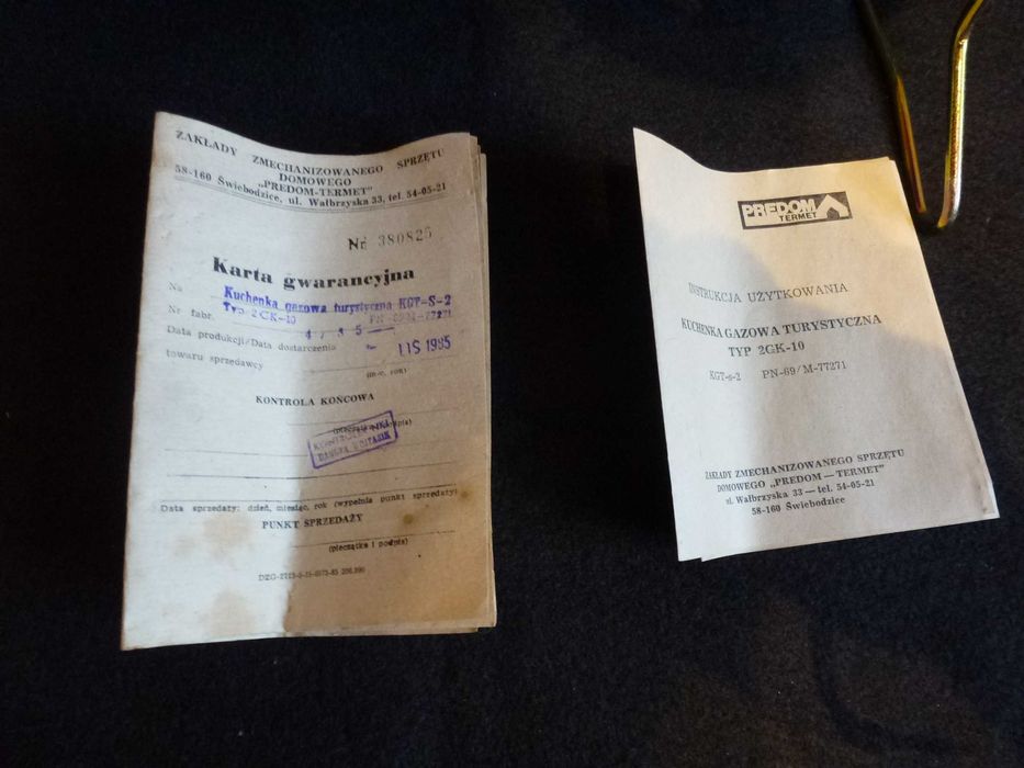 kuchenka gazowa  turystyczna