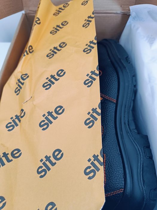 Buty męskie robocze Site roz.46 nowe skóra