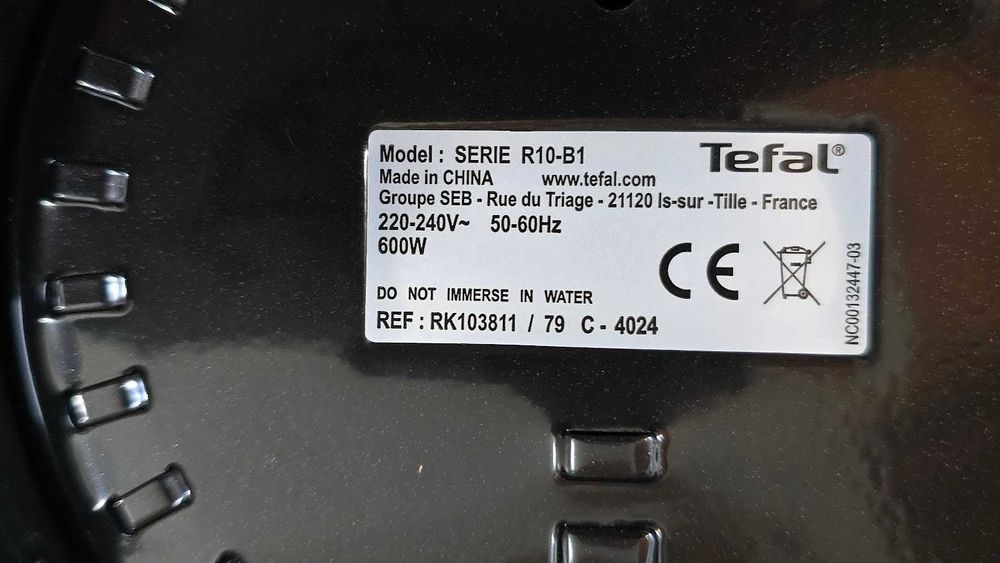 TEFAL szybkowar do ryżu program Gotowanie na parze utrzymania ciepła 5