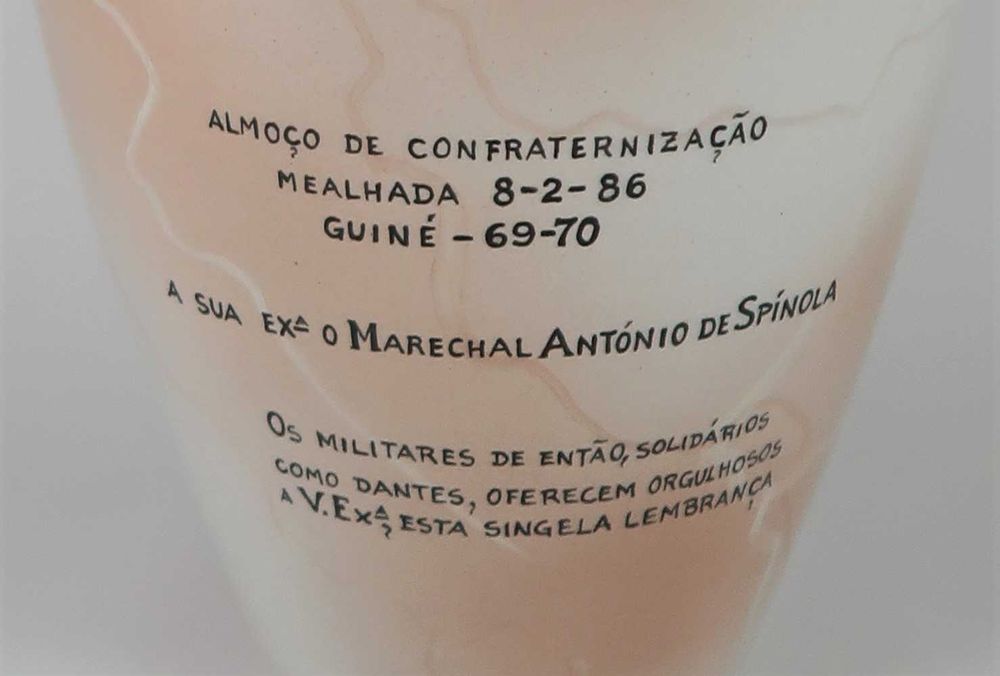 Grande Jarra - Guiné - Antonio Spínola / Tanqueiro Alcobaça