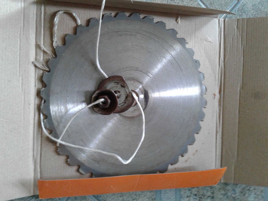 Disco pastilhado para roçadora