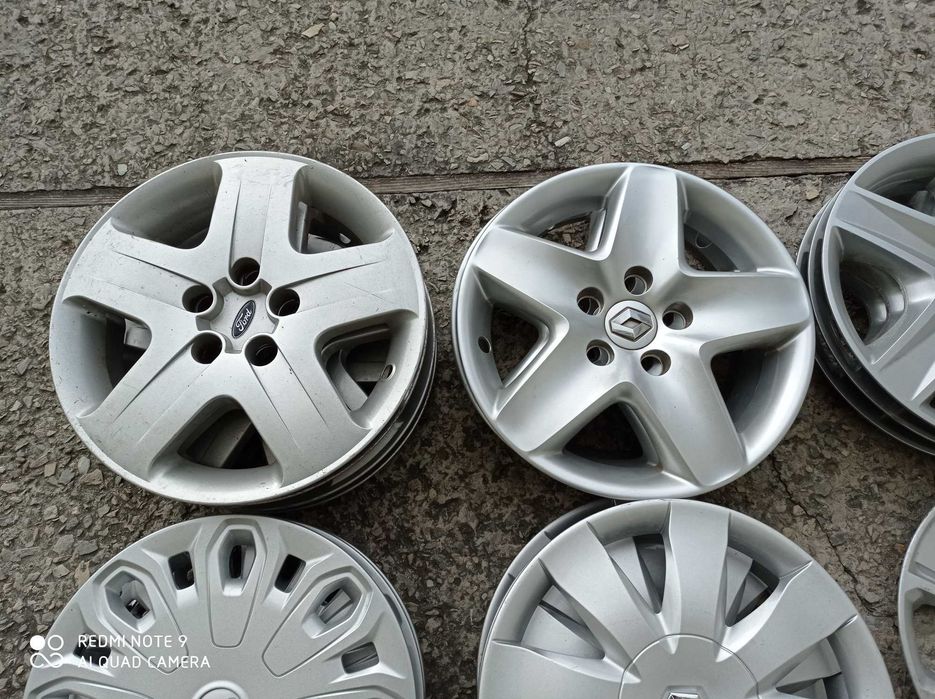 Колпаки Renault Opel Ford Focus Fiesta Mondeo структурні ориг.