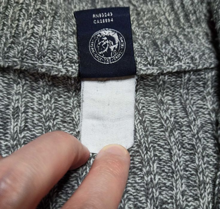 Зіп кофта Diesel big logo авангард Y2K avant garde opium techno knit