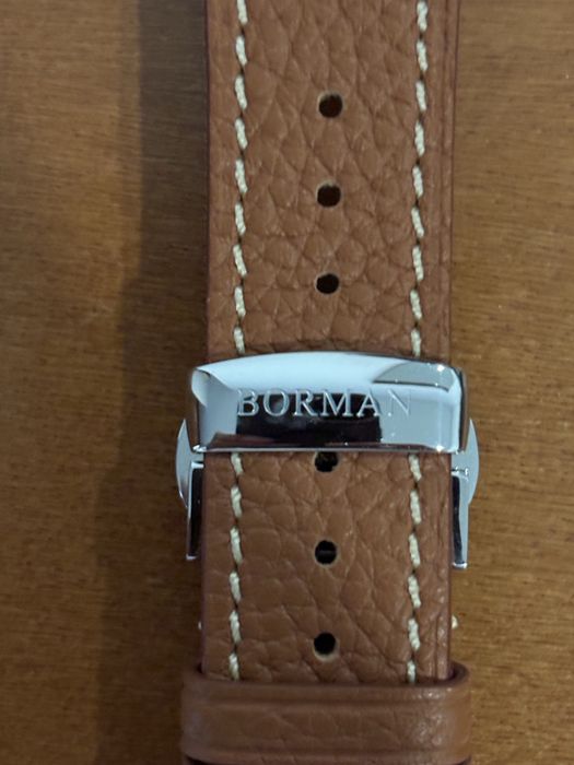 Relógio automático Borman Moonphase (estilo H. Moser)