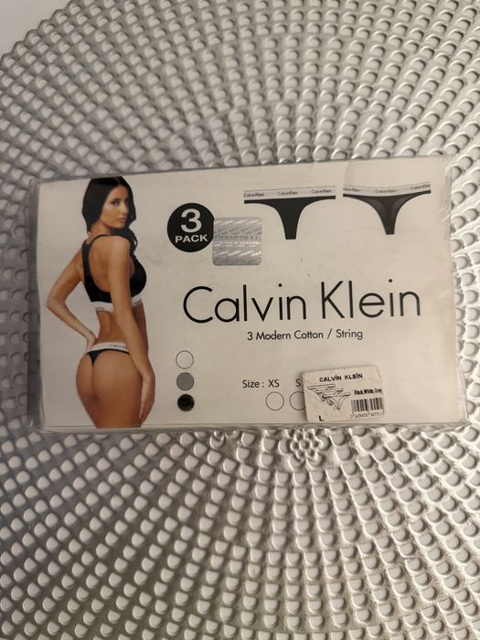 Stringi 3pak Calvin Klein