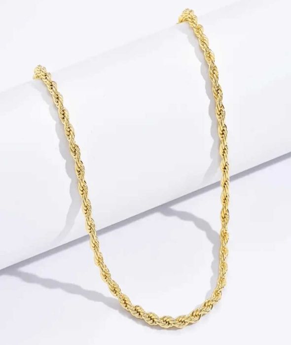 Lanuszek zloty gruby hoker krecony apart stal chirurgiczna