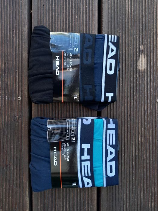 4 x Bokserki Męskie Head rozm.L