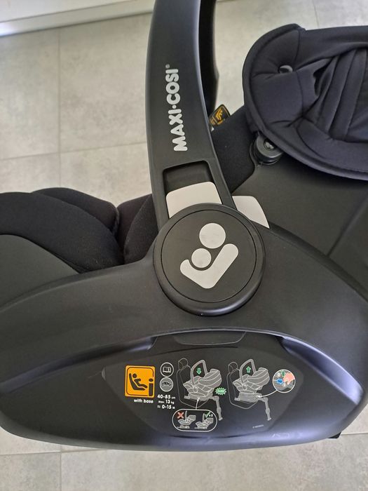 Fotelik samochodowy dla niemowlaka Maxi Cosi Marble + baza na isofix